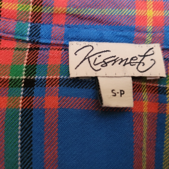 Kismet Plaid Button Down - Picture 3 of 3